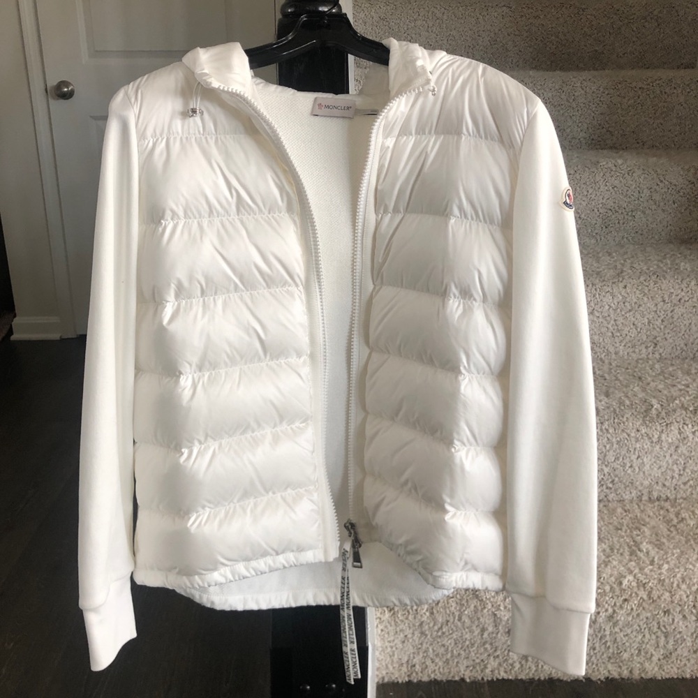Brand new Moncler down cardigan